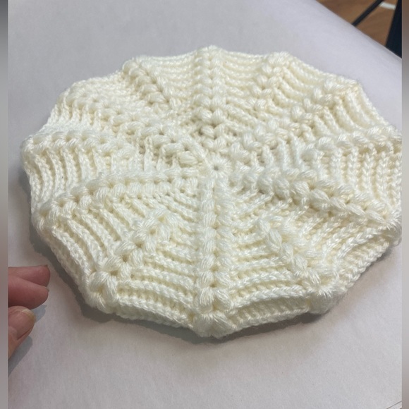 Beret Hat - Hand Made -French Beret -Solid Color Beret Cap for Women Girls - Picture 9 of 9